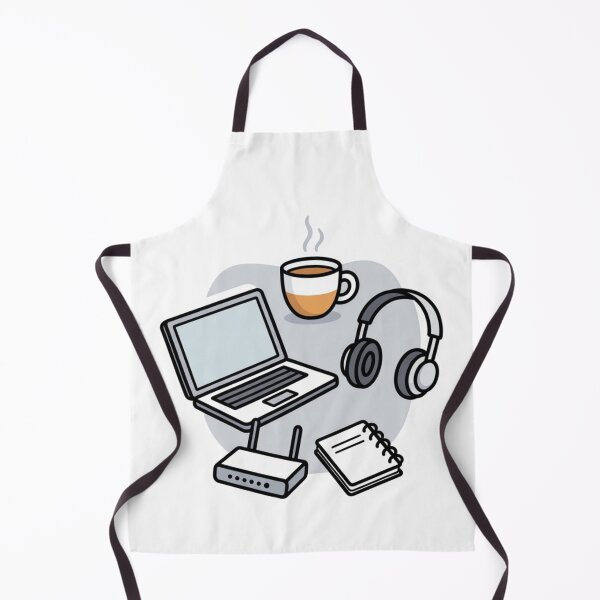 Item preview, Remote Work Setup Laptop Coffee WiFi Work From Home Essentials designed and sold by ZYNORAworld.