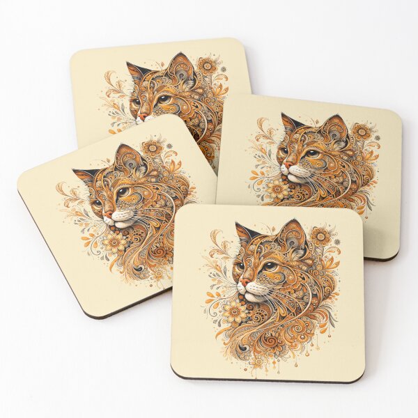 Item preview, Floral Cat  designed and sold by Natart1004.