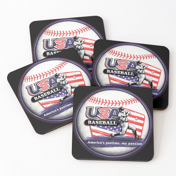 Item preview, USA - American BASEBALL - Baseball: America's pastime, designed and sold by gear-posters.