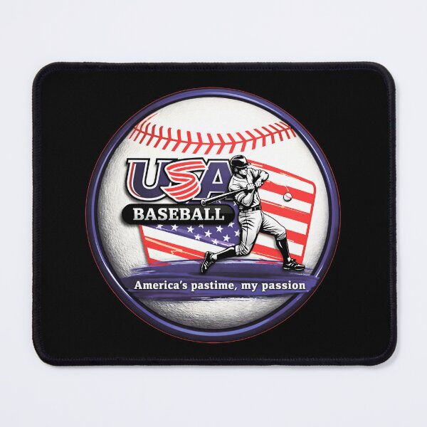 Item preview, USA - American BASEBALL - Baseball: America's pastime, designed and sold by gear-posters.