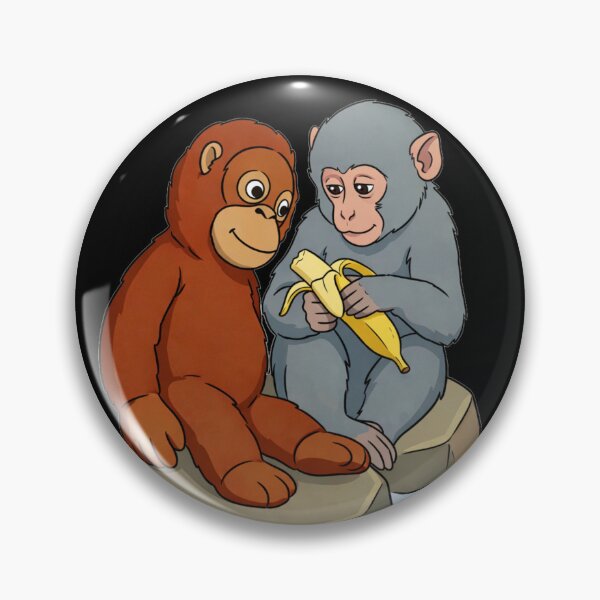 Item preview, Chosen Family – I Choose Kindness Anyway | Emotional Support Monkey Illustration designed and sold by A-Szczesniak.