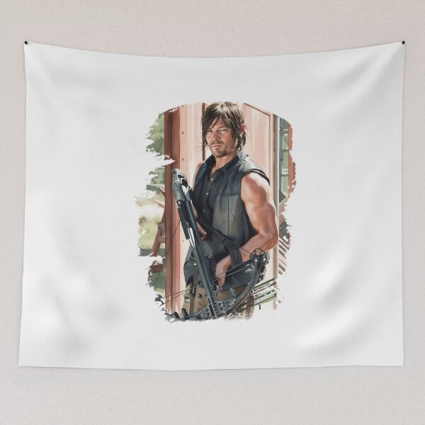 Item preview, Daryl Dixon - Watercolor Portrait designed and sold by printsseraph.