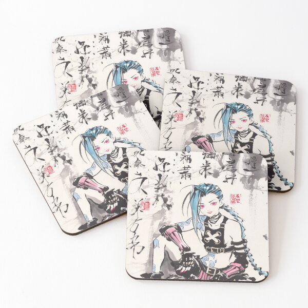 Item preview, Vintage Jinx Sumi-e designed and sold by AnimeArsenalPrints.