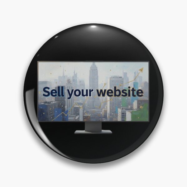 Item preview, Sell Your Website - Creative Digital Business Growth & Web Flipping Art designed and sold by Yasmine Mohammed.
