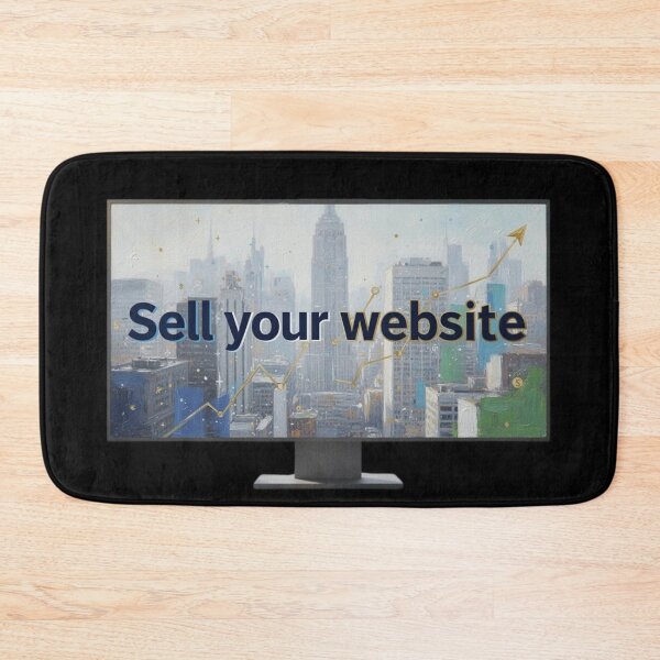 Item preview, Sell Your Website - Creative Digital Business Growth & Web Flipping Art designed and sold by Yasmine Mohammed.