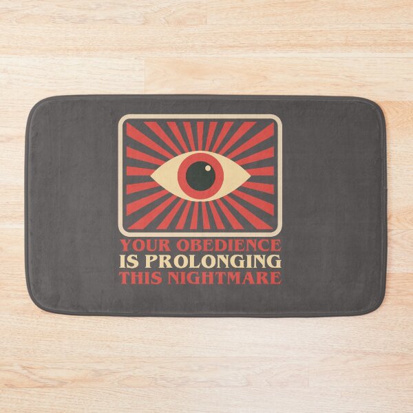 Item preview, your obedience is prolonging this nightmare (antifa) designed and sold by remerasnerdas.