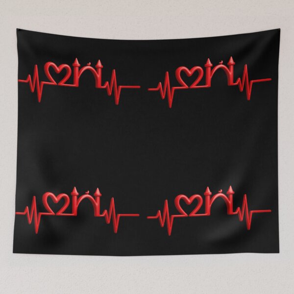 Item preview, Mosque Heartbeat Pulse (V.4) - Islamic Architecture Faith 3D EKG Design designed and sold by D-Islamic.