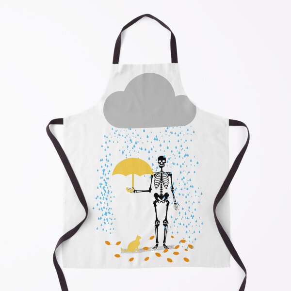 Item preview,  Even Death Needs Shelter | Dark Minimalist Skeleton with Cat designed and sold by JustDooo.