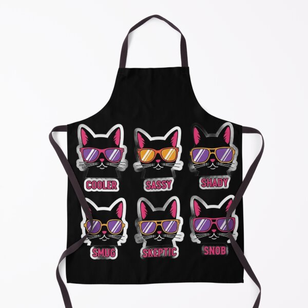 Item preview, Psychedelic Black Cat Mood Chart Infographic designed and sold by Cosmic Catnip Art.