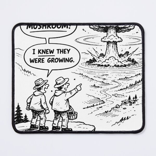 Item preview, Atom mushroom designed and sold by Jokememe.