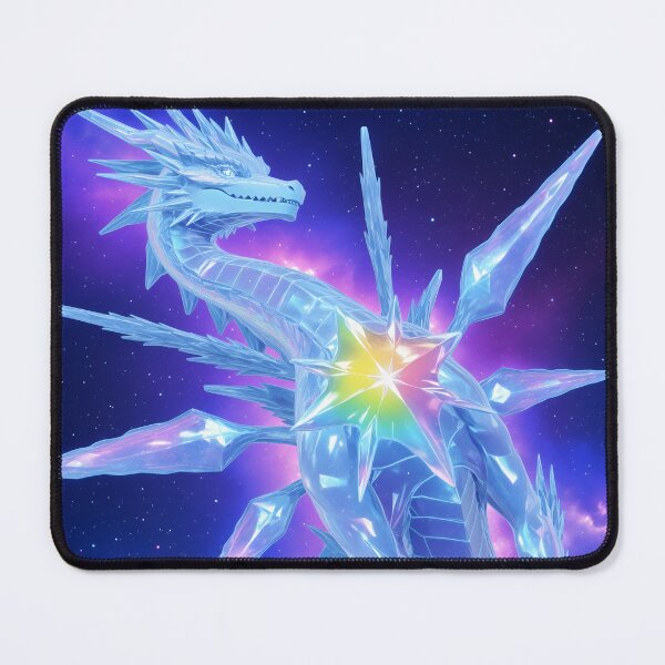 Item preview, Ancient Crystalline Wyvern Luminous Gemstone Dragon designed and sold by CrystalVanta.