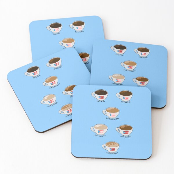 Item preview, Puerto Rican Coffee Boricua Flag Cafe con Leche Puya Prieto Alechao Cargao Gourmet designed and sold by byDarling.