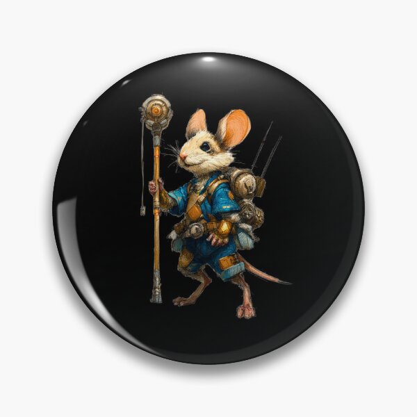Item preview, Steampunk Explorer Mouse Adventurer designed and sold by MYTHIC PEEL STICKERS.