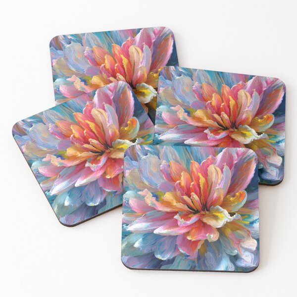 Item preview, Fantasy Fairytale Ethereal Flower Impasto-Style Digital Painting   designed and sold by DEC02.