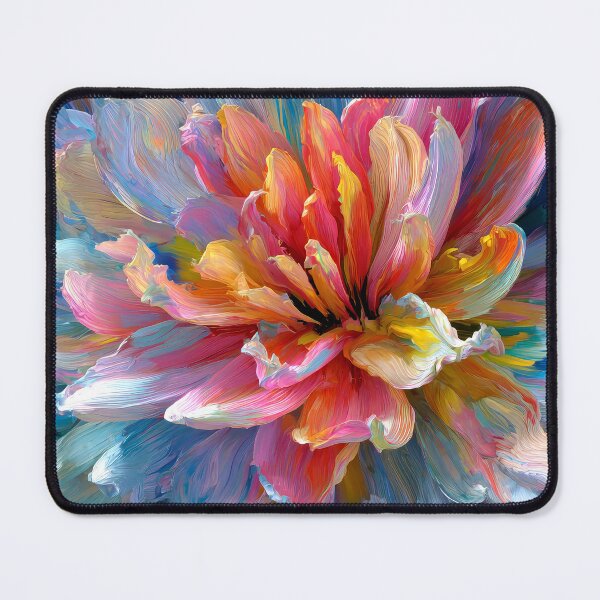 Item preview, Fantasy Fairytale Ethereal Flower Impasto-Style Digital Painting designed and sold by DEC02.