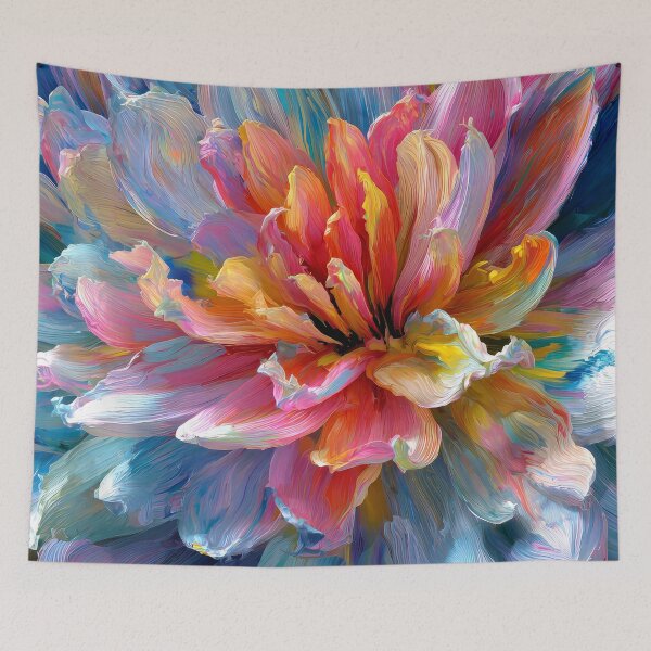 Item preview, Fantasy Fairytale Ethereal Flower Impasto-Style Digital Painting   designed and sold by DEC02.