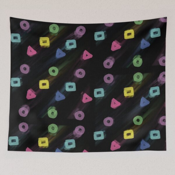 Item preview, Neon shapes designed and sold by PsalmStudio.