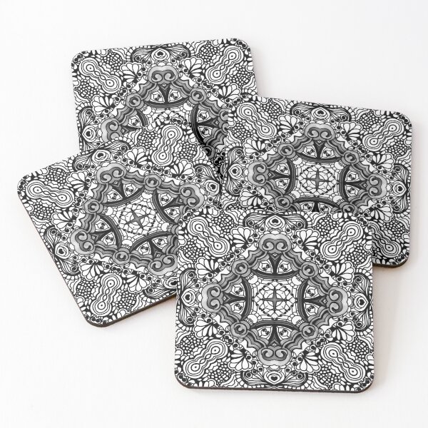 Item preview, Intricate mandala design 4 designed and sold by Nathalia  Lodi.