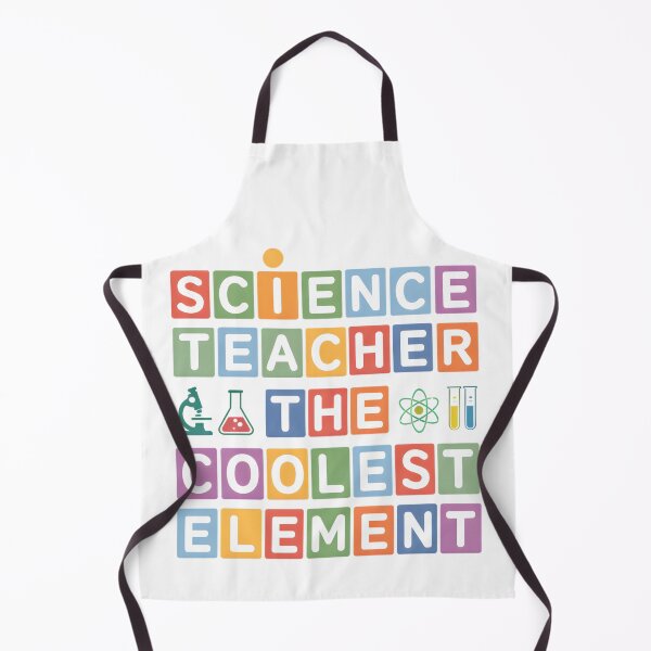 Item preview, Science Teacher The Coolest Element Colorful Block Letters Microscope Atom Gift Classic T-Shirt designed and sold by AnnDesignStudio.