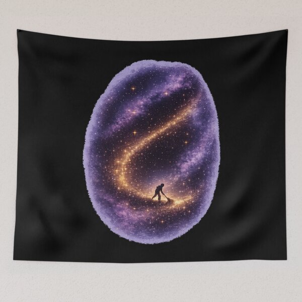 Item preview, Sweeping the Milky Way – Cosmic Dreamscape designed and sold by CyrilloArt.