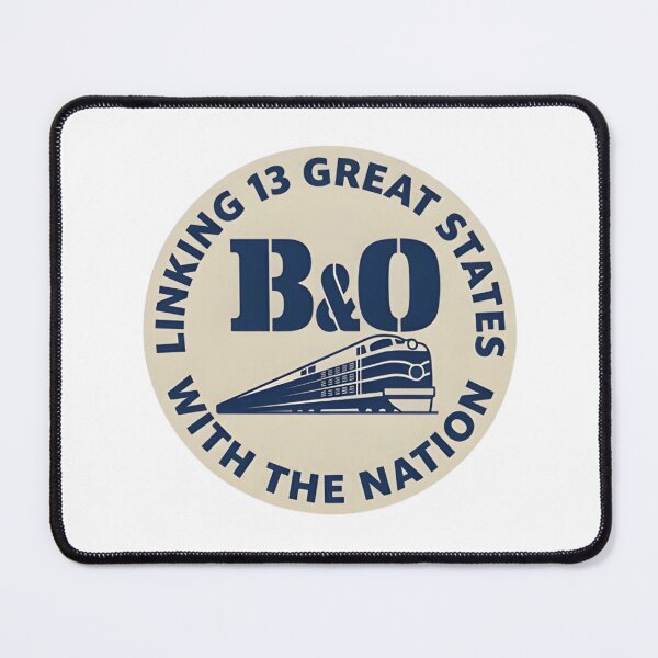 Item preview, Vintage B&O Railroad Linking 13 Great States Emblem designed and sold by CharlieDesings.