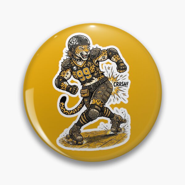 Item preview, Tigress #99 – Roller Derby Punk and Wild Blocker designed and sold by Golden Chaos.
