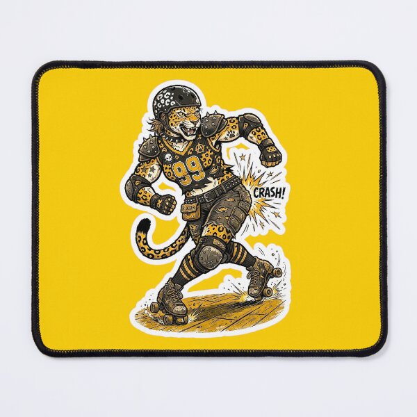 Item preview, Tigress #99 – Roller Derby Punk and Wild Blocker designed and sold by Golden Chaos.