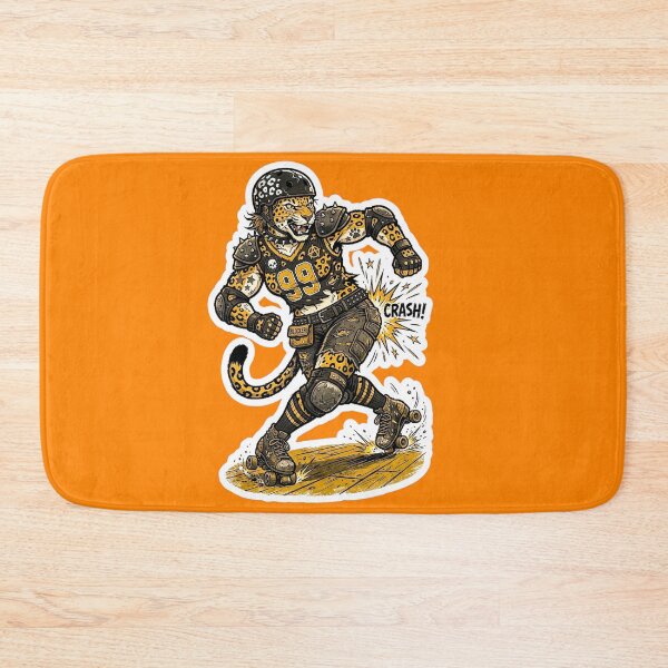 Item preview, Tigress #99 – Roller Derby Punk and Wild Blocker designed and sold by Golden Chaos.
