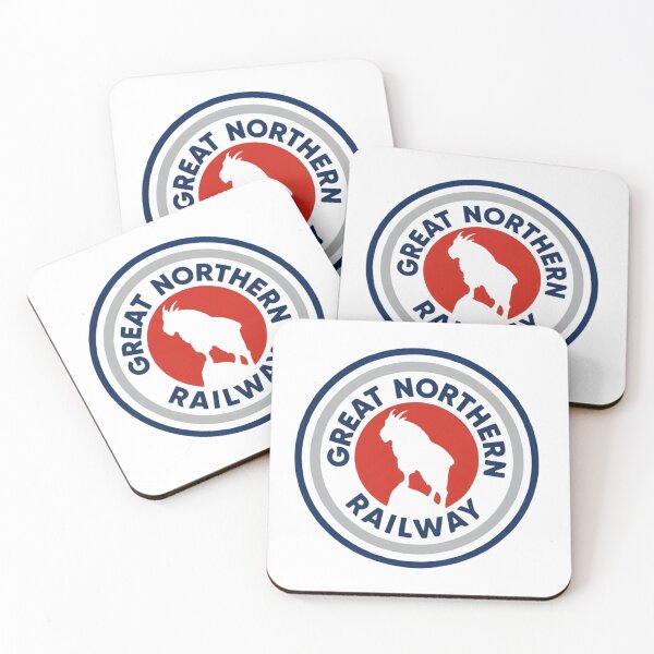Item preview, Vintage Great Northern Railway Rocky the Goat Emblem designed and sold by CharlieDesings.