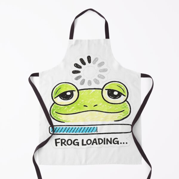 Item preview, Frog Loading - chill mode designed and sold by Dinaelsherkawy.