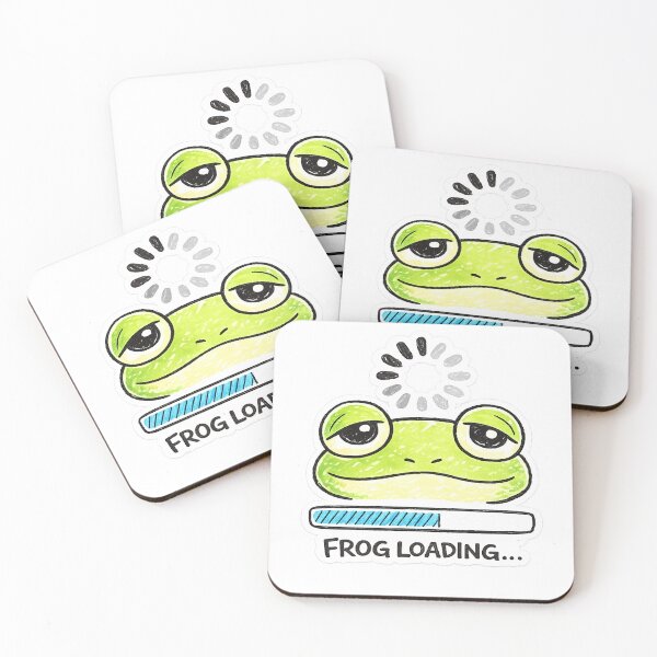 Item preview, Frog Loading - chill mode designed and sold by Dinaelsherkawy.