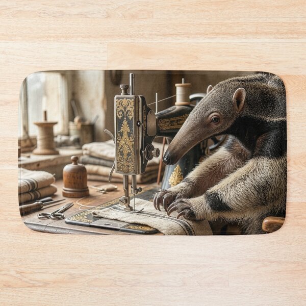 Item preview, Anteater Seamstress Hard at Work designed and sold by Tridentulus.