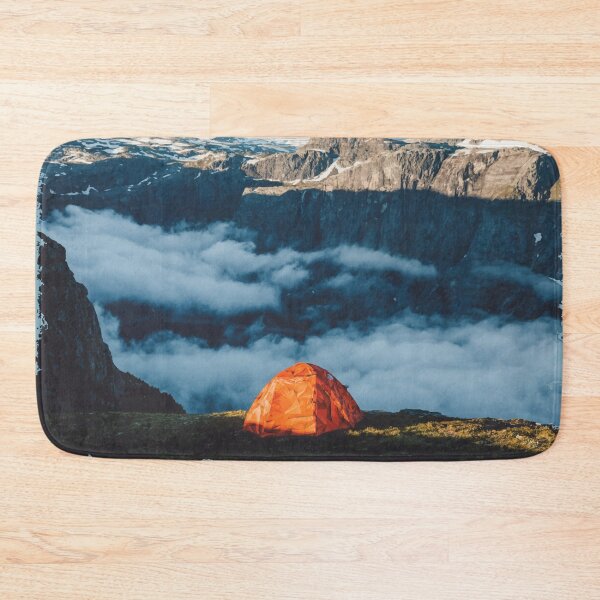 Item preview, Mountain Camp Above Clouds at Sunrise designed and sold by Arturo Daniel Garcia Palomo.