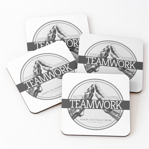 Item preview, The "Mutual Respect" TEAMWORK makes the Dream Work Design designed and sold by DogLoveArt.