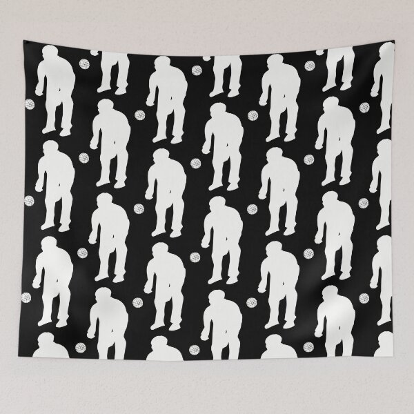 Item preview, Bocce Player Silhouette designed and sold by EmeraldeaArt.
