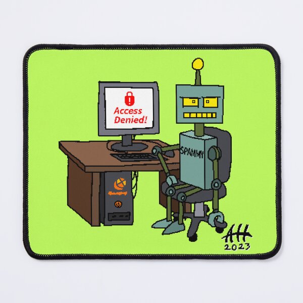 Item preview, SPAMMY is Annoyed... designed and sold by Lucy Annabelle Project.