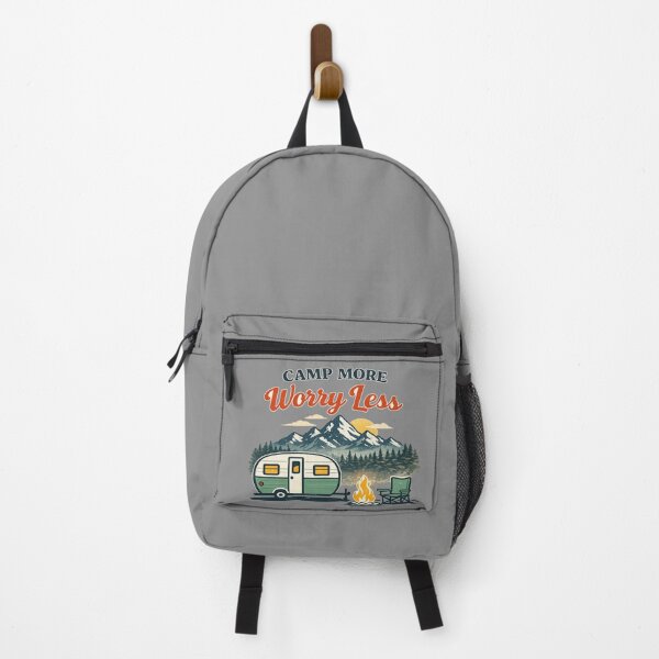 Item preview, Camp More Worry Less Camping Design designed and sold by artbylee01.