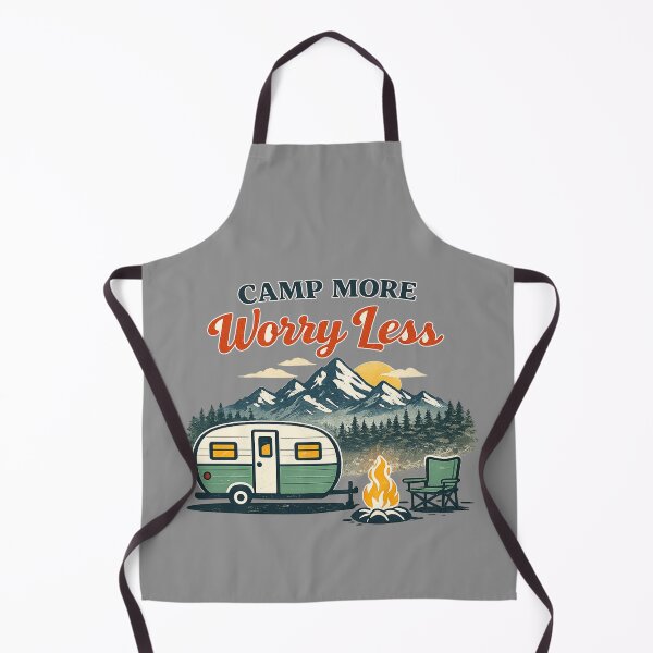 Item preview, Camp More Worry Less Camping Design designed and sold by artbylee01.