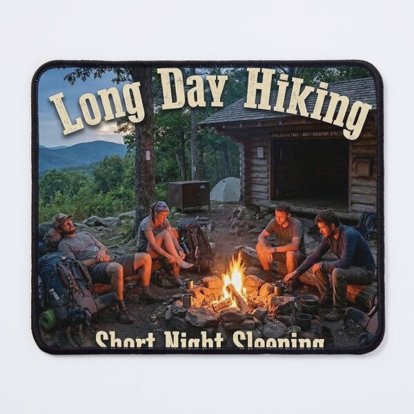 Item preview, Long Day Hiking T-Shirt designed and sold by Jeff B's T's.