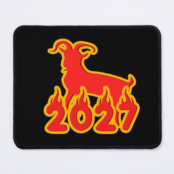 Item preview, 2027 Year Of The Fire Goat designed and sold by CamilasPrints.