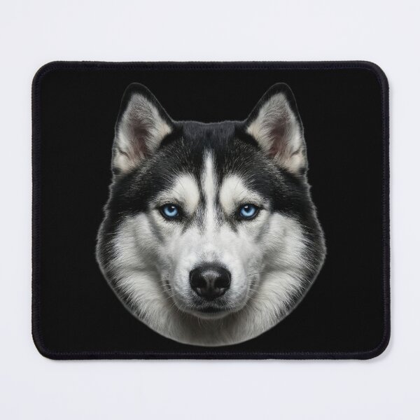 Item preview, Siberian Husky Portrait — Wolf Eyes Dog Lover Gift designed and sold by Zippy Creation.