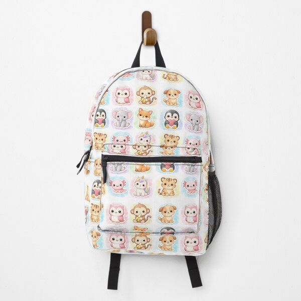 Item preview, Cute Kawaii Animal Sticker Set – Adorable Cartoon Animals Aesthetic Stickers designed and sold by Qingtian814.