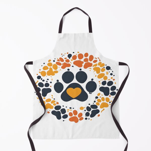 Item preview, Painted Paw Prints designed and sold by DogLoveArt.