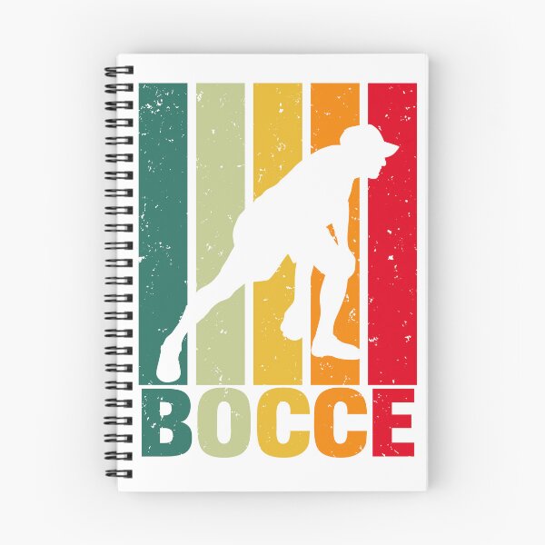 Item preview, Retro Bocce Player Silhouette – Vintage Color Style designed and sold by EmeraldeaArt.