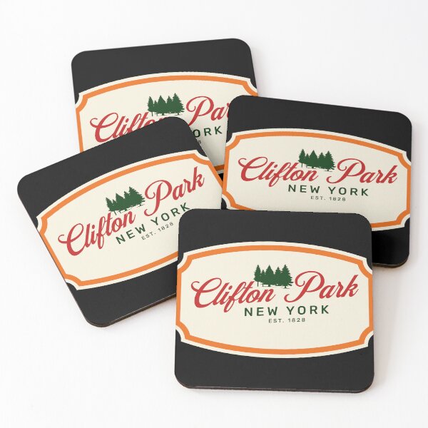 Item preview, Clifton Park New York Label Badge designed and sold by American Travels.
