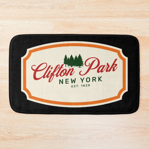 Item preview, Clifton Park New York Label Badge designed and sold by American Travels.