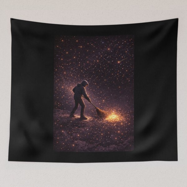 Item preview, The Star Sweeper - Cosmic Art designed and sold by CyrilloArt.