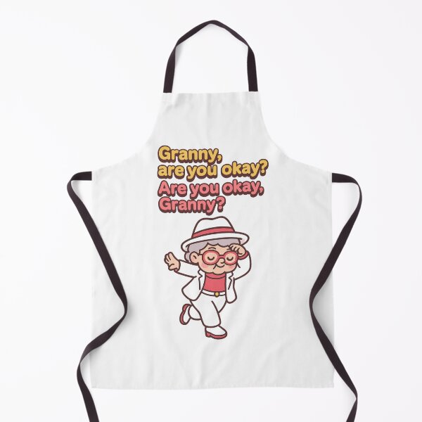 Item preview, Funny Granny Smooth Criminal Parody – “Granny Are You Okay?” – Cute Cartoon Grandma Pop Music Pun Design designed and sold by Donsean22.
