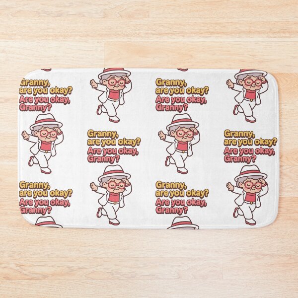 Item preview, Funny Granny Smooth Criminal Parody – “Granny Are You Okay?” – Cute Cartoon Grandma Pop Music Pun Design designed and sold by Donsean22.