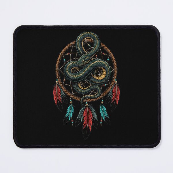 Item preview, Snake Dreamcatcher designed and sold by ReneMM.